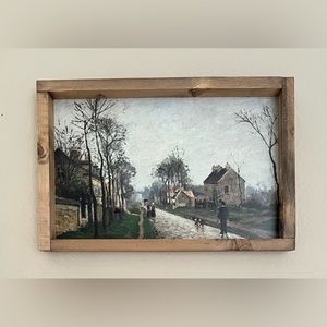 Art & Wood Painting - Route De Versailles, Louveciennes by Winston Porter